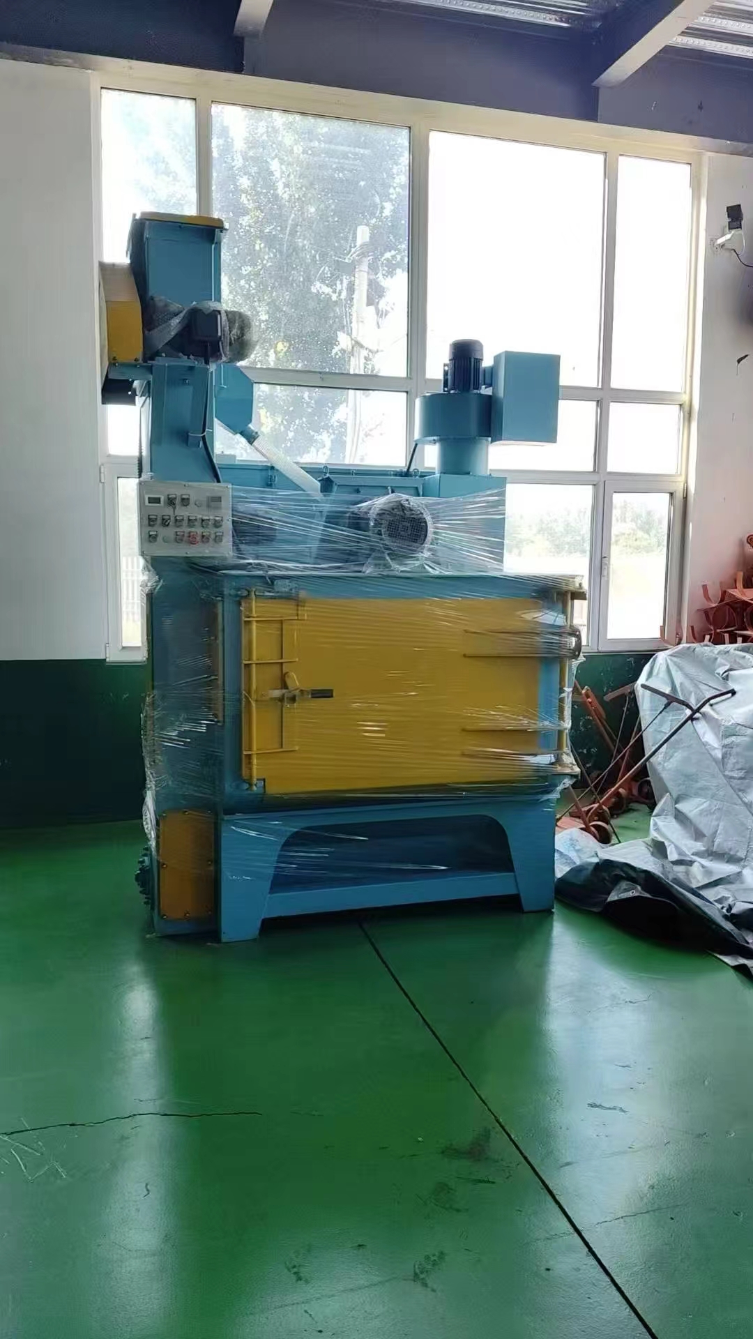 钢管壁大型抛丸机外径多大_大型钢管外壁抛丸机_大型钢管抛丸机多少钱